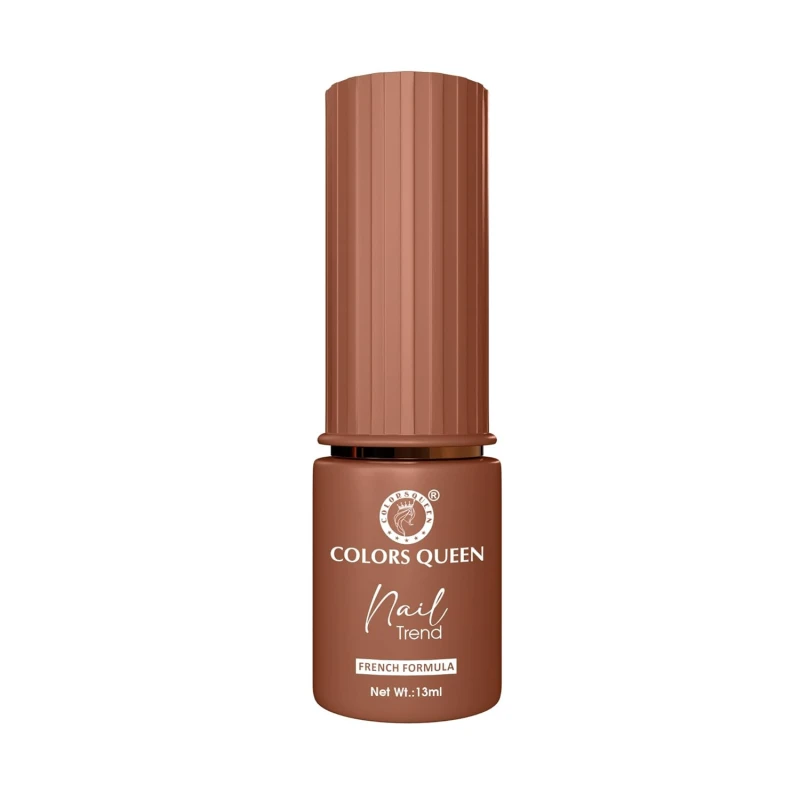 Colors Queen Nail Trend Glossy Nail Polish | Chip Resisting & Quick Drying Nail Paint with High Shine | 7 Toxin Free Formula | Vegan & Cruelty Free | Long Lasting & Vibrant Nail Paint for Women (Mahogany Maze, 13ml) thumbnail 7